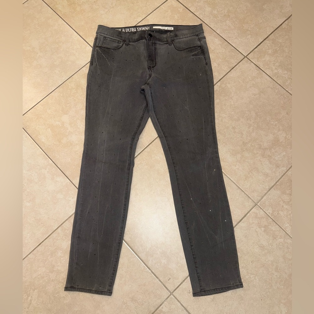 DKNY Charcoal Skinny Jeans